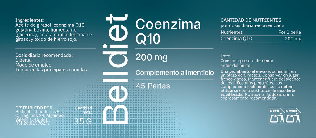 COENZIMA Q10 200 MG 45 PERLAS