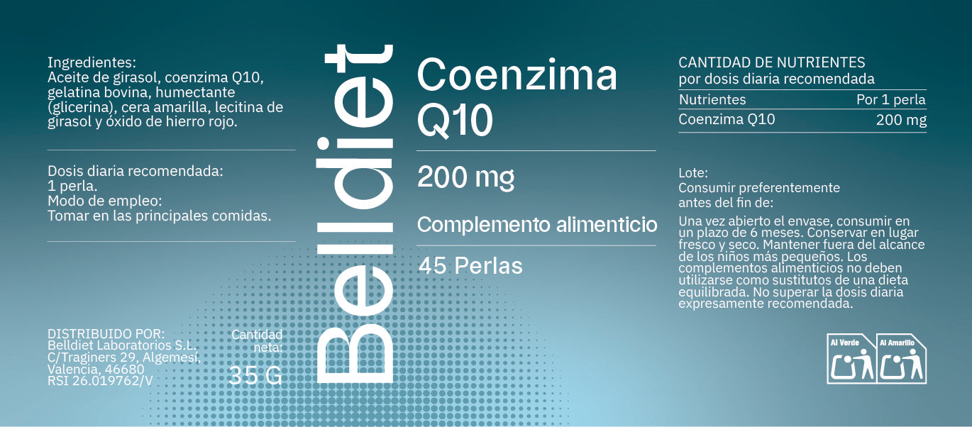 COENZIMA Q10 200 MG 45 PERLAS