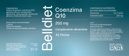 COENZIMA Q10 200 MG 45 PERLAS