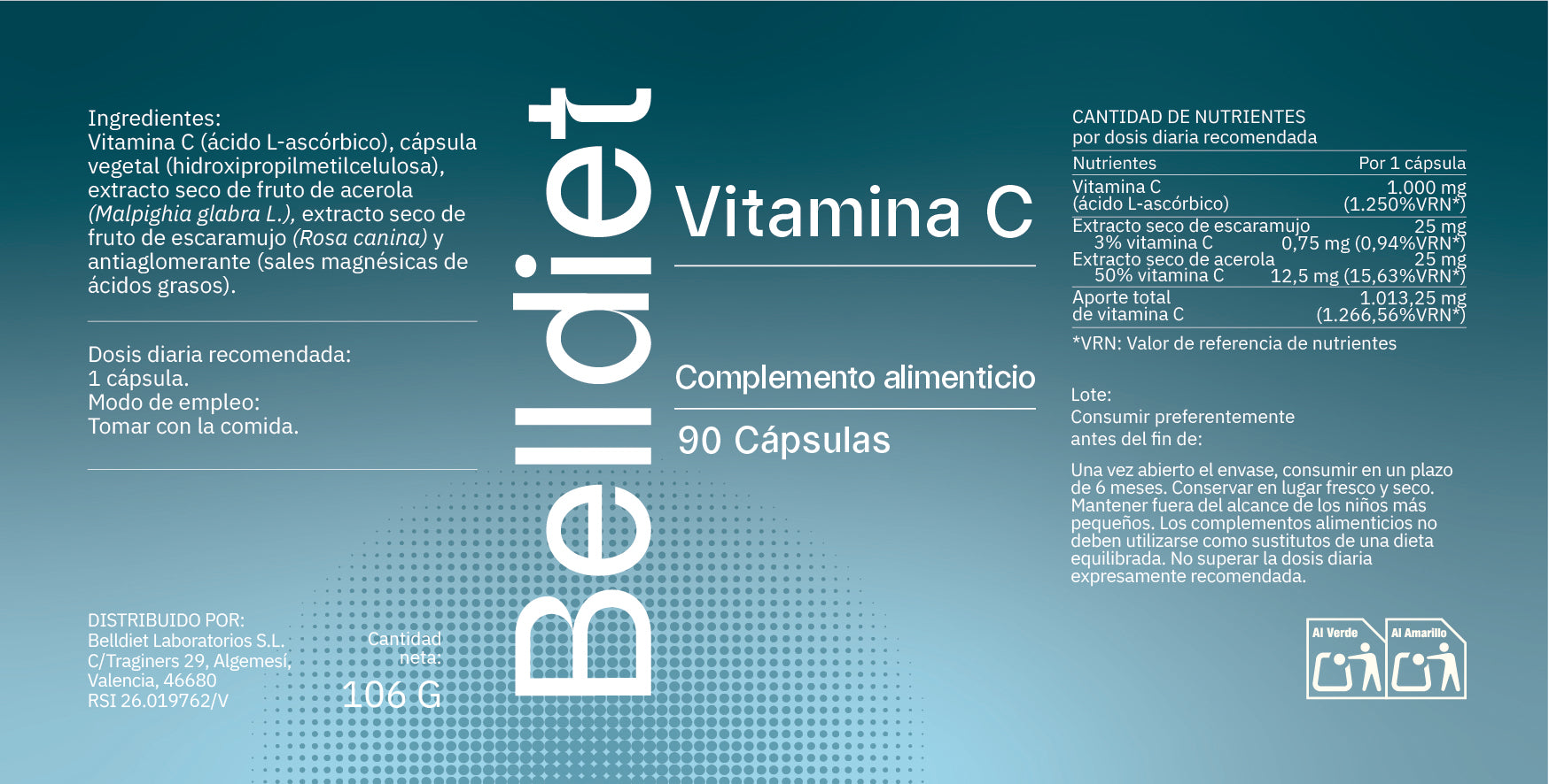 VITAMINA C 1000 MG 90 CAPS VEGETALE