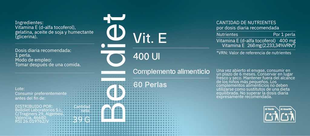 VITAMINA E 60 PERLAS
