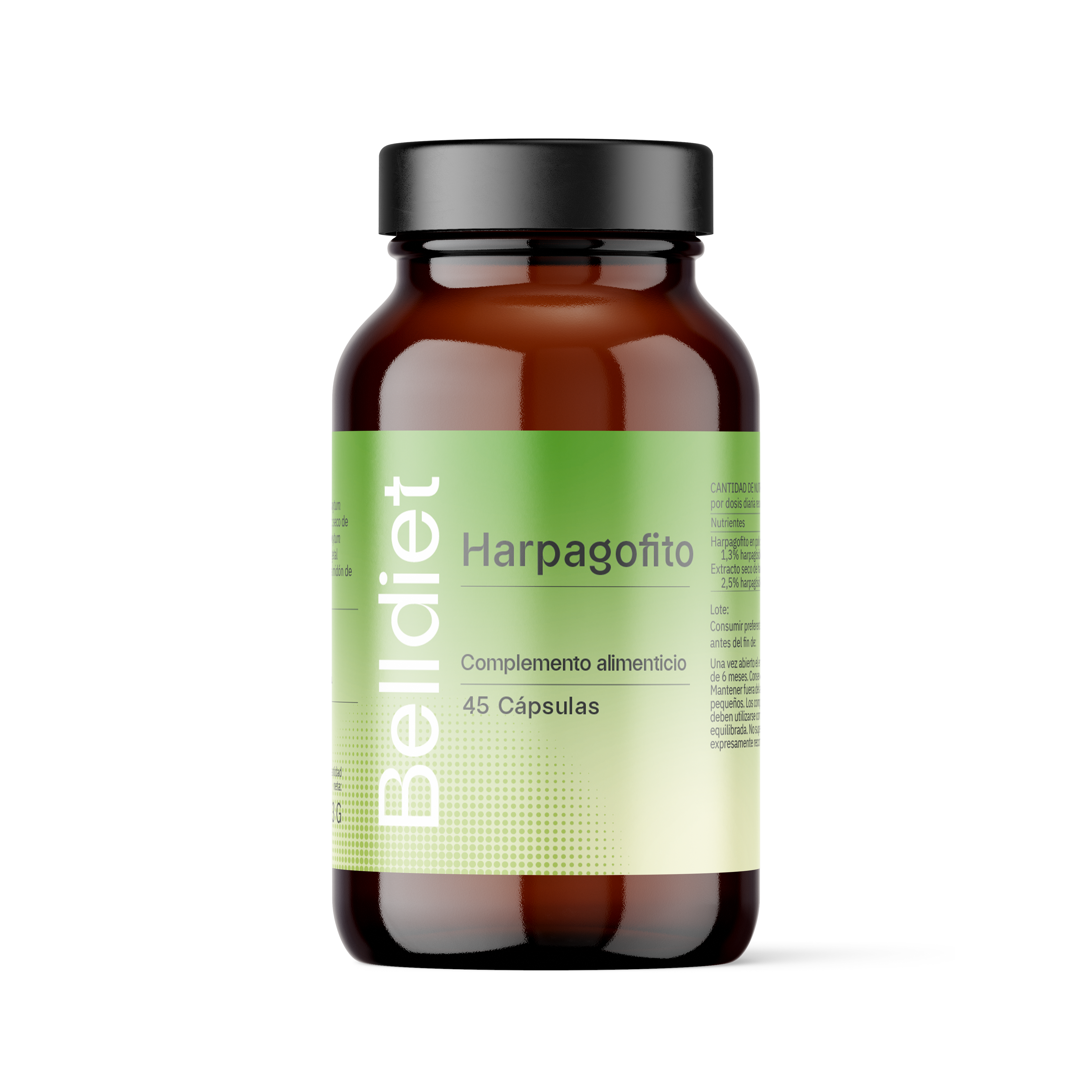 HARPAGOFITO 45 CAPS VEGETALES Alta concentración