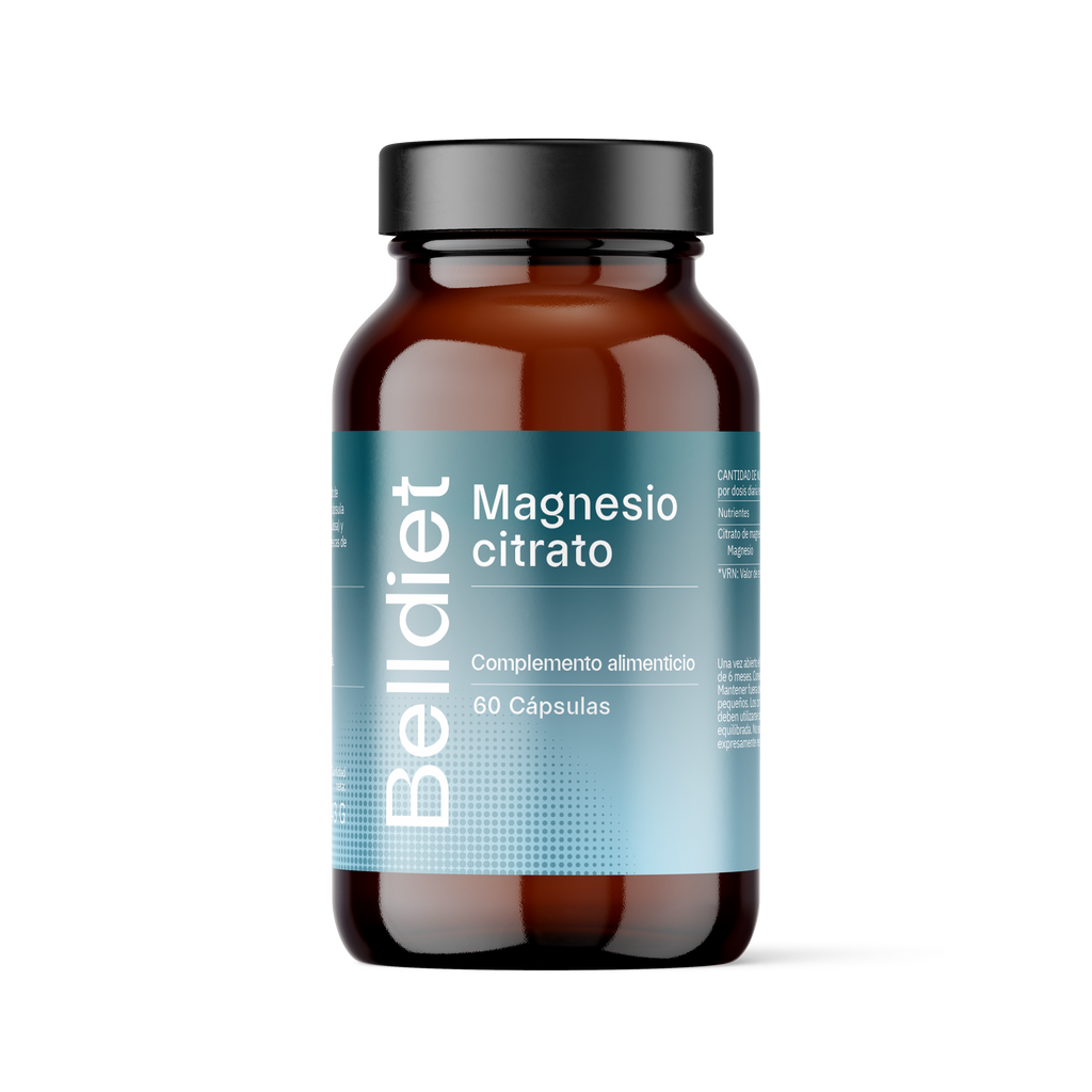 CITRATO MAGNESIO 60 CAPS VEGETALES