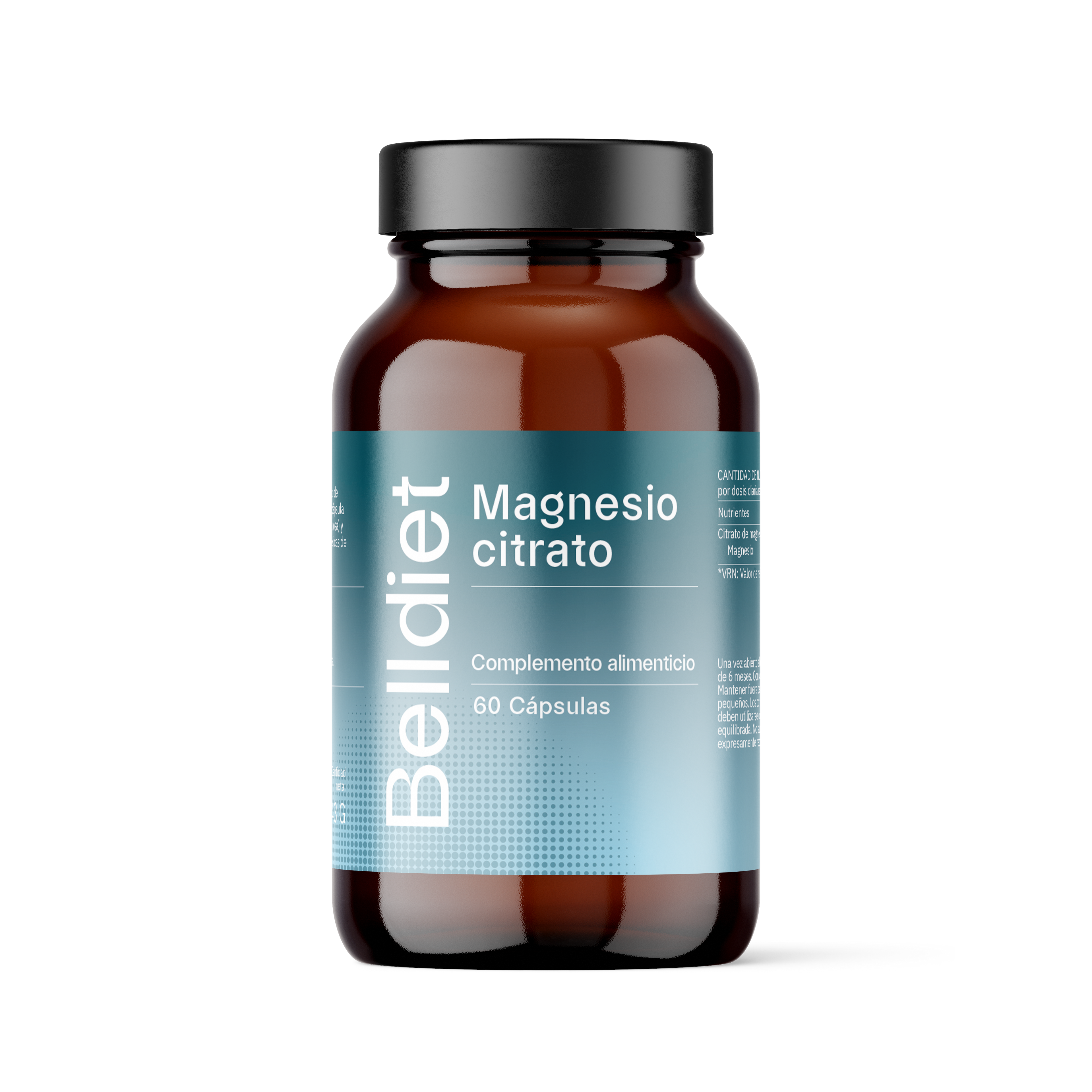 CITRATO MAGNESIO 60 CAPS VEGETALES