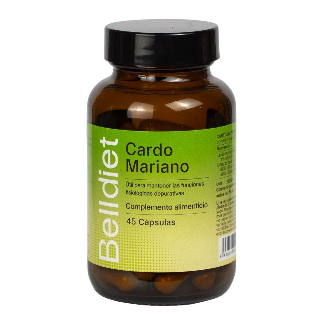 CARDO MARIANO 45 CAPS VEGETALES Alta concentración
