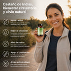 CASTAÑO DE INDIAS 45 CAPS VEGETALES Alta concentración - 4