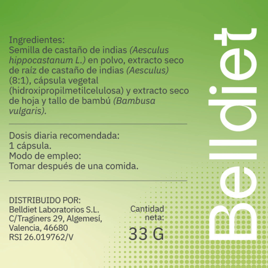 CASTAÑO DE INDIAS 45 CAPS VEGETALES Alta concentración - 7