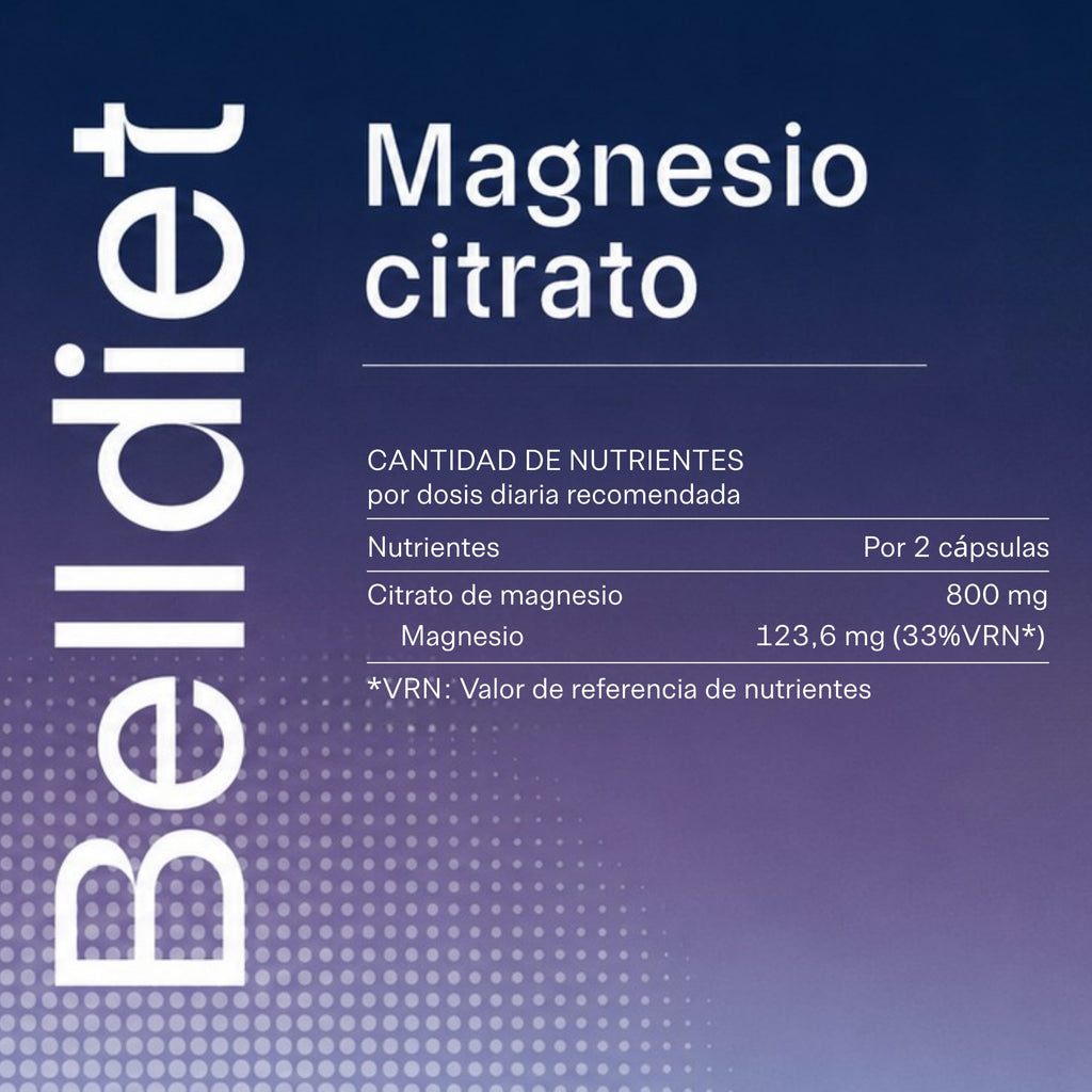 CITRATO MAGNESIO 60 CAPS VEGETALES - 6