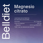 CITRATO MAGNESIO 60 CAPS VEGETALES - 6