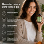 DIENTE DE LEON 45 CAPS VEGETALES Alta concentración - 3