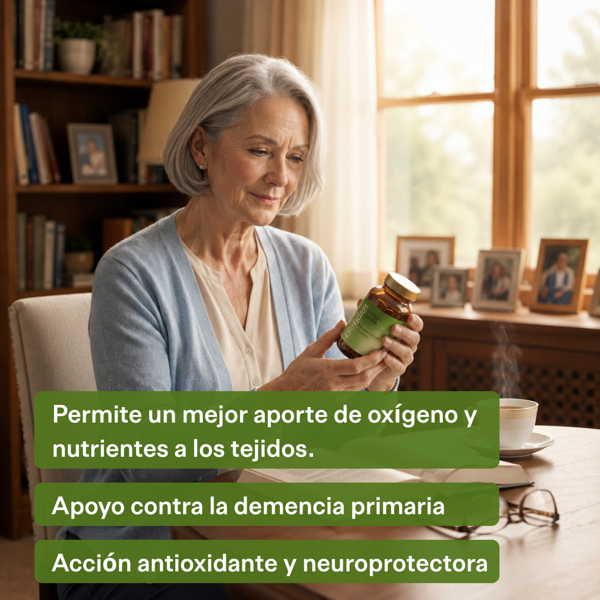 GINKGO BILOBA 45 CAPS VEGETALES Alta concentración - 3