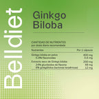 GINKGO BILOBA 45 CAPS VEGETALES Alta concentración - 6