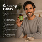 GINSENG PANAX 45 CAPS VEGETALES Alta concentración - 3