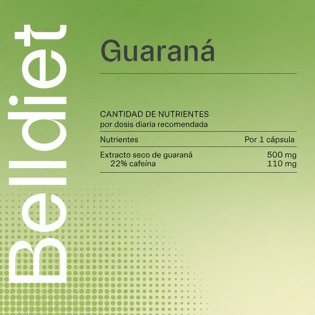 GUARANA 45 CAPS VEGETALES Alta concentración - 6