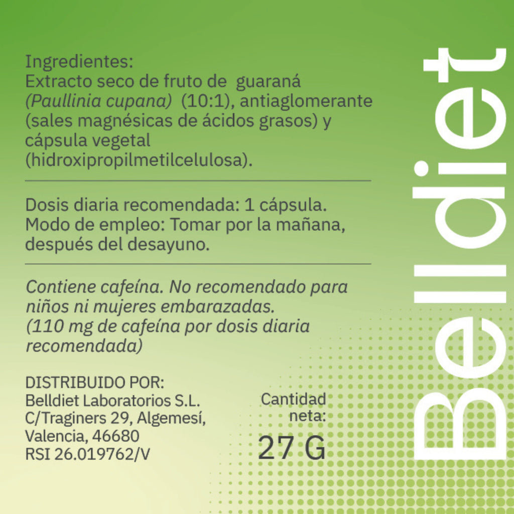 GUARANA 45 CAPS VEGETALES Alta concentración - 7