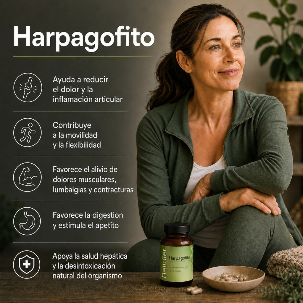 HARPAGOFITO 45 CAPS VEGETALES Alta concentración - 3