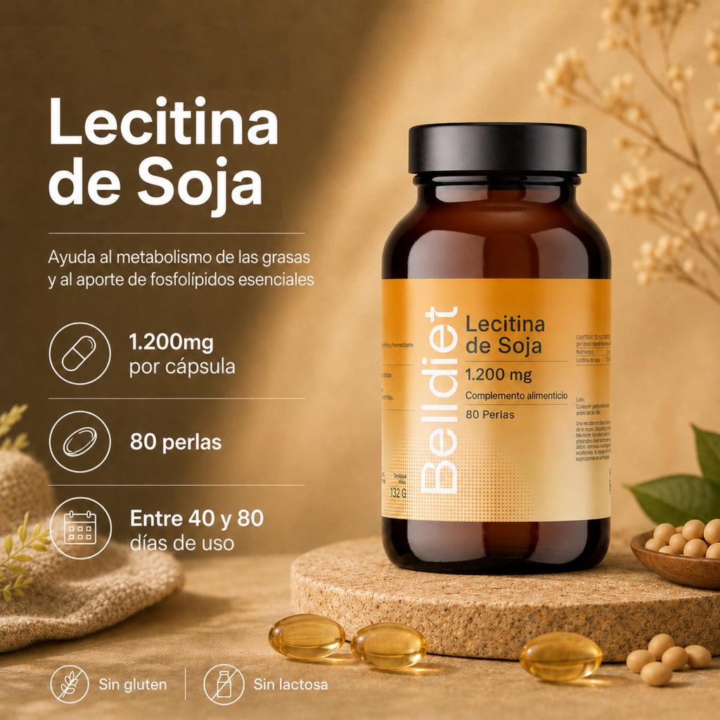LECITINA DE SOJA 80 PERLAS 1200 MG - 2