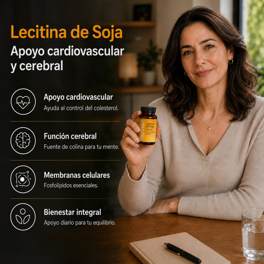 LECITINA DE SOJA 80 PERLAS 1200 MG - 3