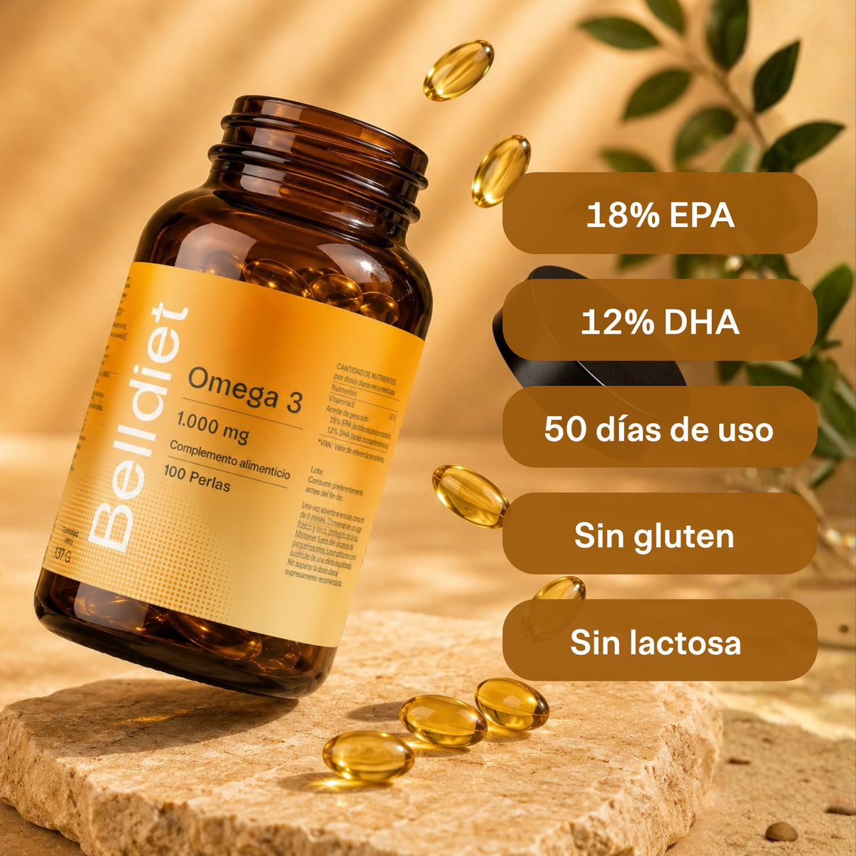 OMEGA 3 12/18 100 PERLAS 1000 MG - 2