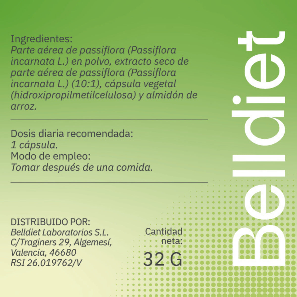 PASIFLORA 45 CAPS VEGETALES Alta concentración - 7
