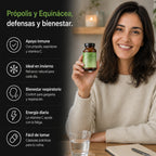 PROPOLIS + ECHINACEA 45 CAPS VEGETA Alta concentración - 3