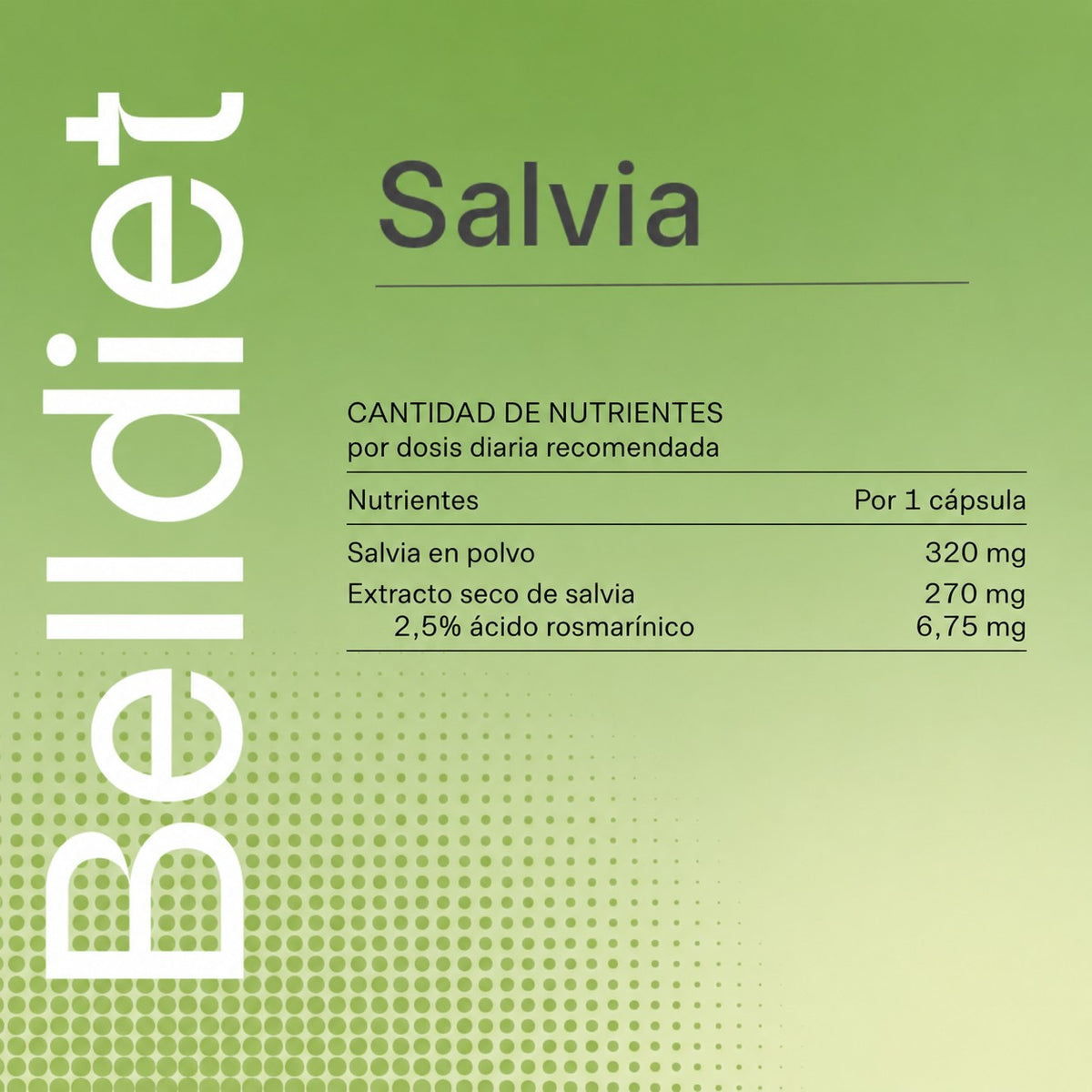 SALVIA 45 CAPS VEGETALES Alta concentración - 6