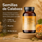 SEMILLAS DE CALABAZA 90 PERLAS 1000 MG - 2