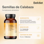 SEMILLAS DE CALABAZA 90 PERLAS 1000 MG - 4