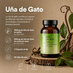 UÑA DE GATO 45 CAPS VEGETALES Alta concentración - 2