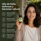UÑA DE GATO 45 CAPS VEGETALES Alta concentración - 3