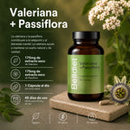VALERIANA Y PASIFLORA 45 CAPS VEGET Alta concentración - 2