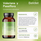 VALERIANA Y PASIFLORA 45 CAPS VEGET Alta concentración - 4
