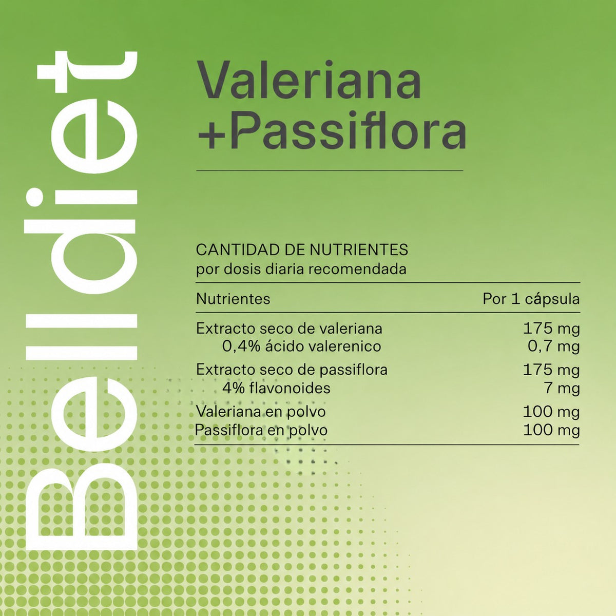 VALERIANA Y PASIFLORA 45 CAPS VEGET Alta concentración - 6