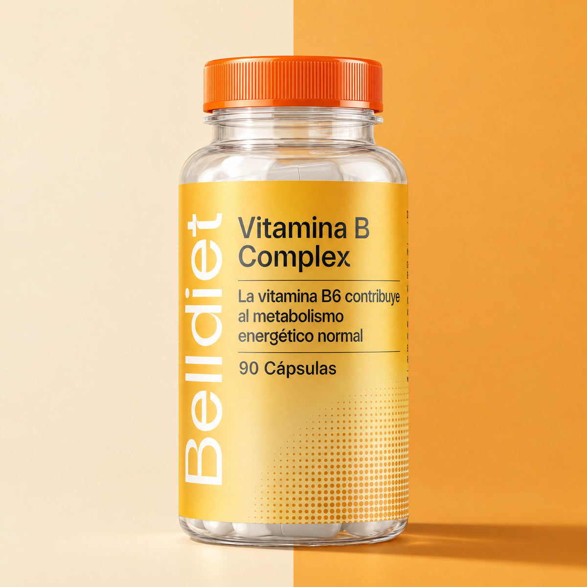 Vitamina B Complex de Belldiet, 90 cápsulas