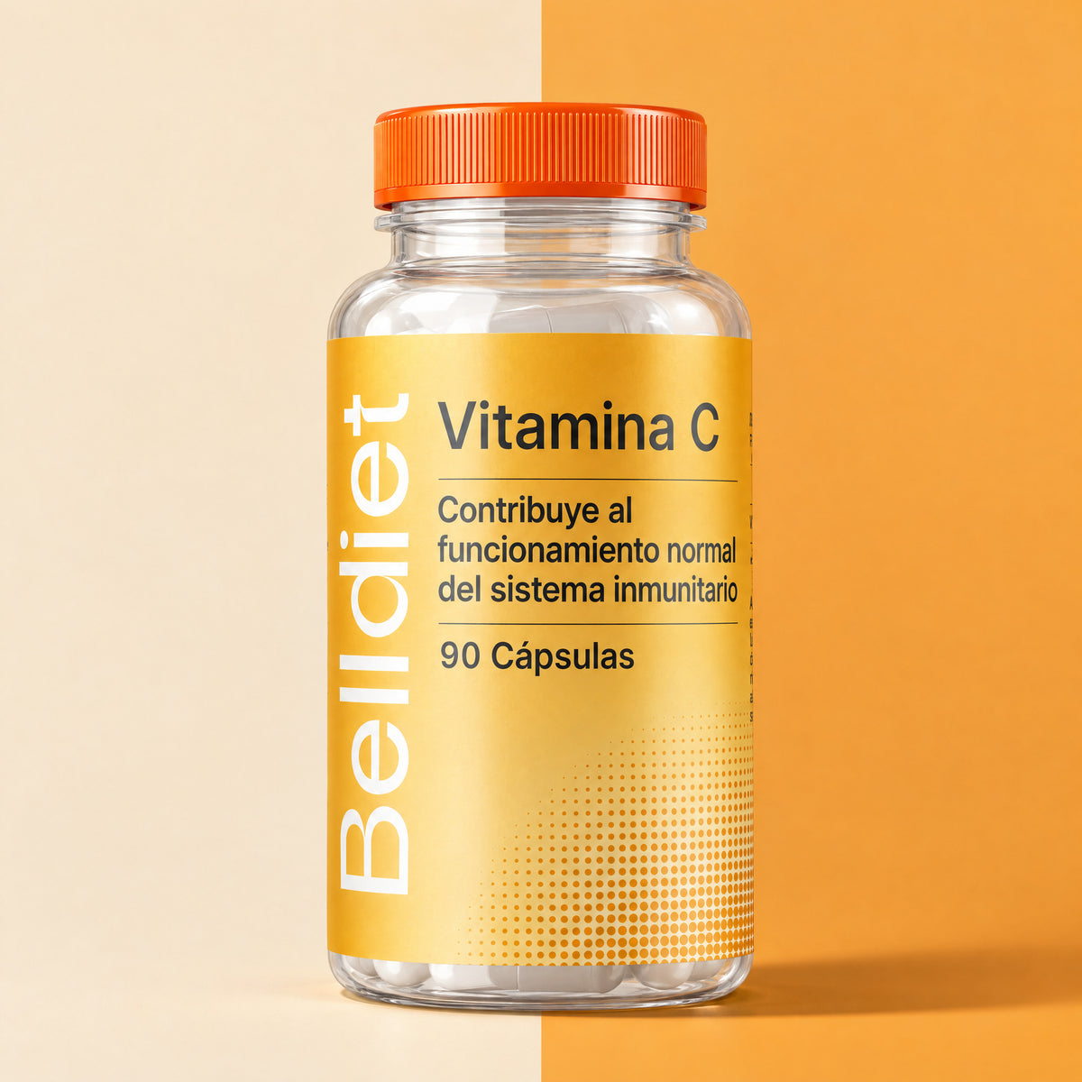 Vitamina C Ascorbato Cálcico de Belldiet, 90 cápsulas