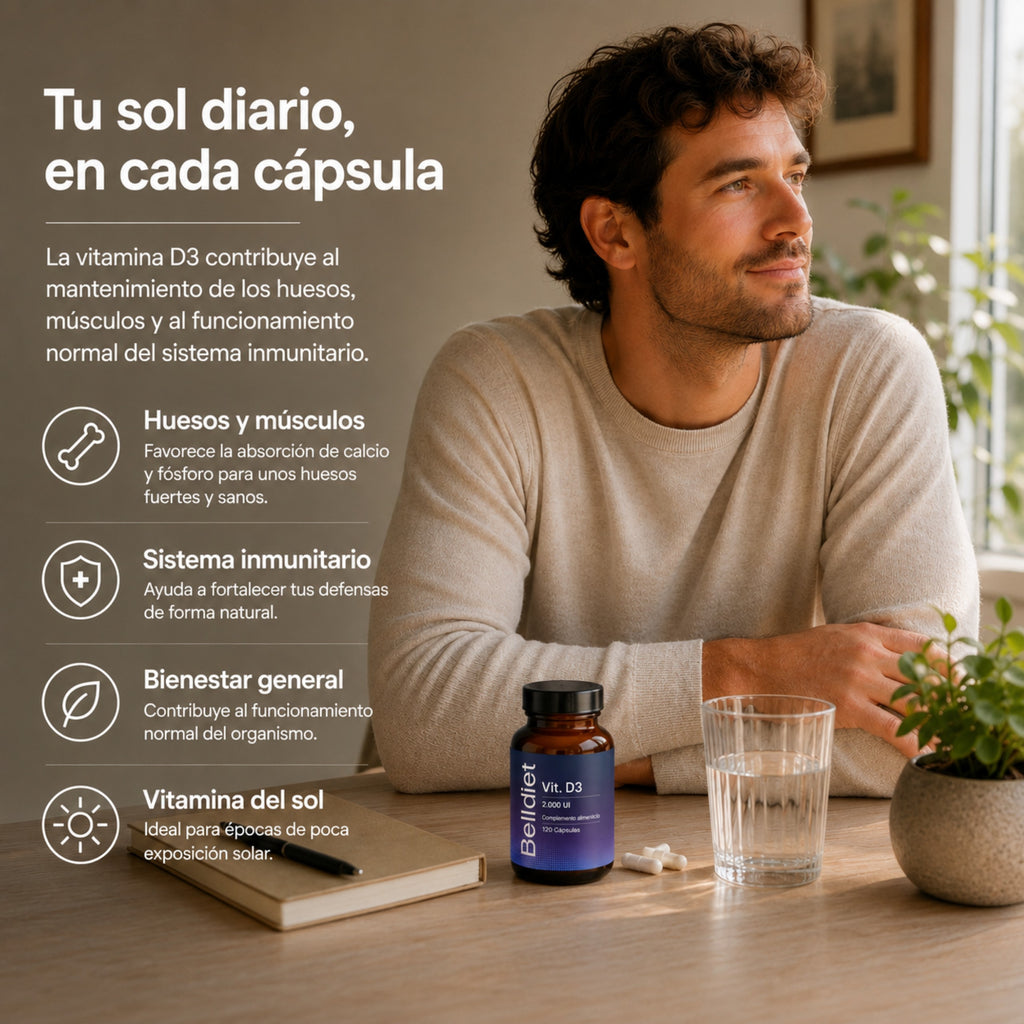 VITAMINA D3 120 CAPS VEGETALES - 3