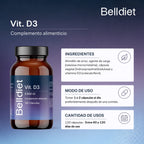 VITAMINA D3 120 CAPS VEGETALES - 4