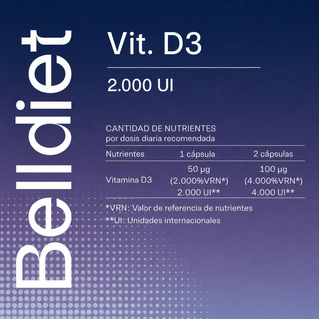 VITAMINA D3 120 CAPS VEGETALES - 6