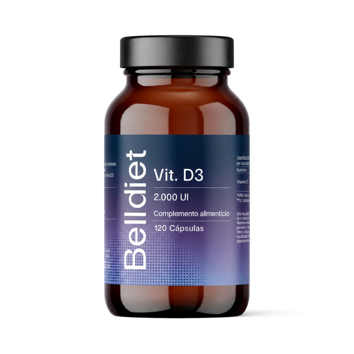 VITAMINA D3 120 CAPS VEGETALES