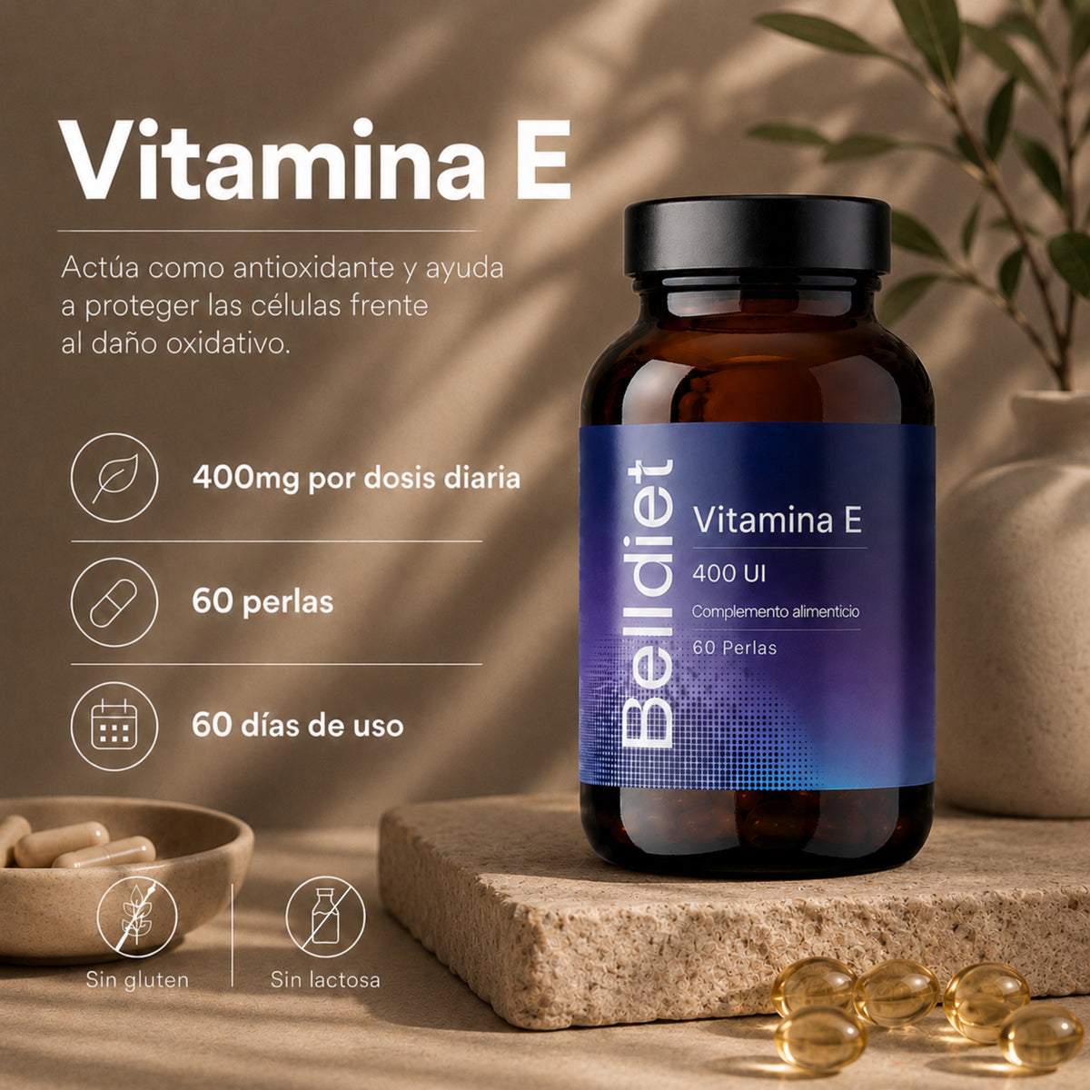 VITAMINA E 60 PERLAS - 2
